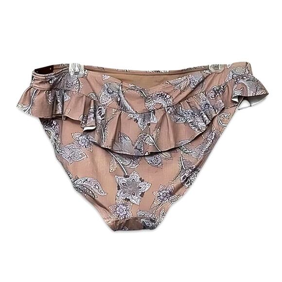 Artesands Vermeer Bikini Bottom Floral Print High-Waisted Multicolor W US 14 NWT - Picture 5 of 9
